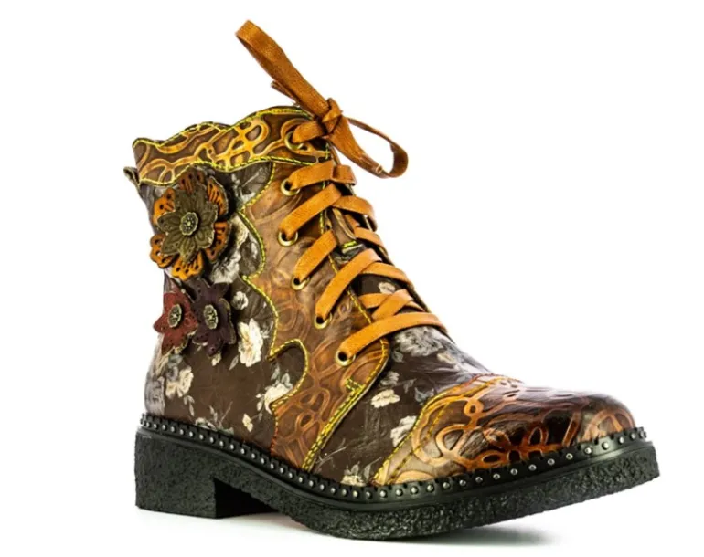LAURA VITA IDCITEO BOOTS CAMEL