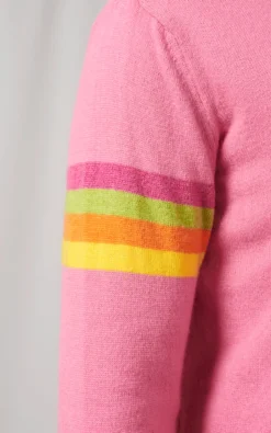 Luella Lindy Cashmere Sweater Pink