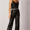 Luella Sequin Trousers Black