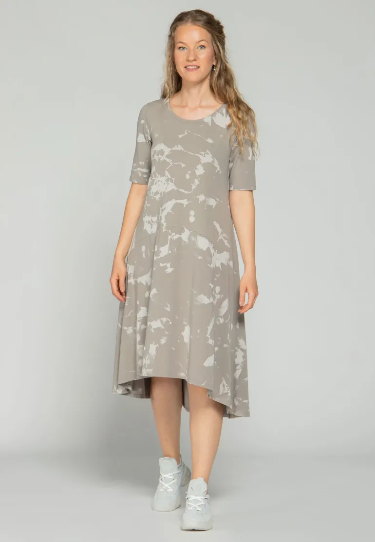 Luukaa Earth T-Shirt Dress White