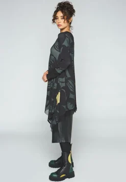 Luukaa PU Trim Dress - 2 Colourways