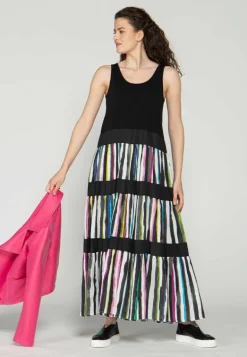 Luukaa Water Sleeveless Dress Black