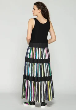 Luukaa Water Sleeveless Dress Black