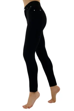 Marble 7/8 Jeans Black