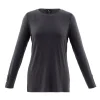 Marble Crew Neck Jersey Top Charcoal 6401-105