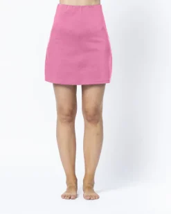 Marble High Waisted Skort Pink