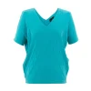 Marble Loose Top Aqua