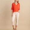 Marble Top with Vest Orange