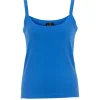 Marble Vest Top Blue