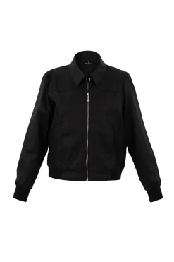 Marble Wax Coated Jacket Black