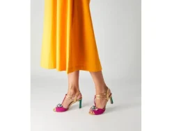 Menbur Diamante Sandal Bougainville Pink