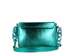 Menbur Metallic Bag Peacock Green