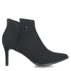 MENBUR PEONIA BLACK HEEL BOOTS