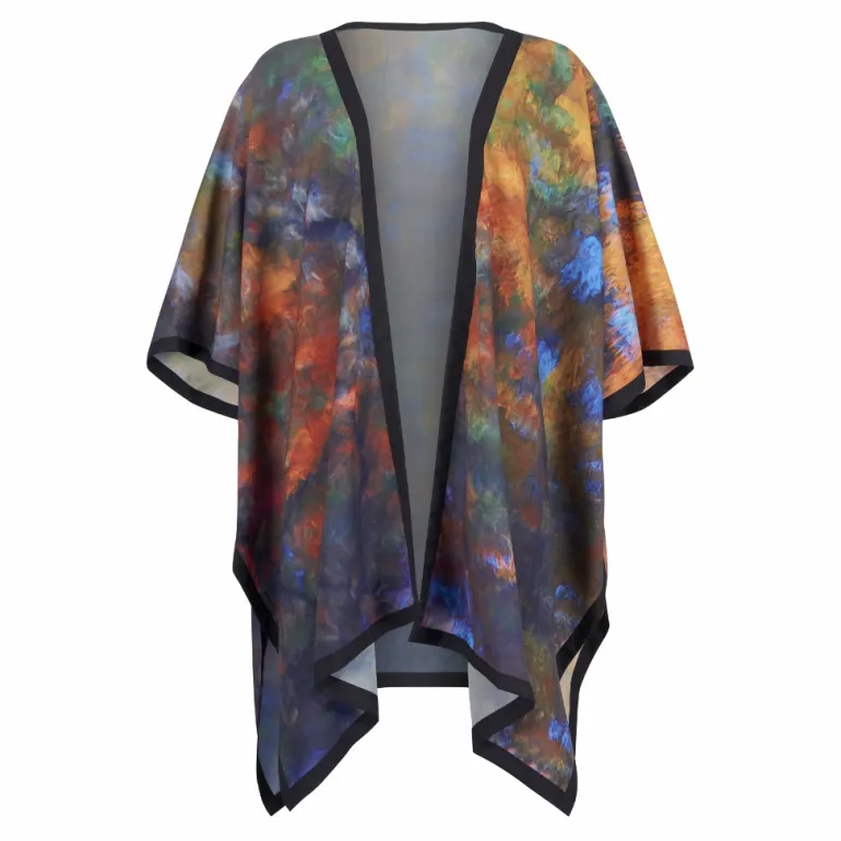 MID LENGTH KIMONO - BEECH TREE REFLECTIONS