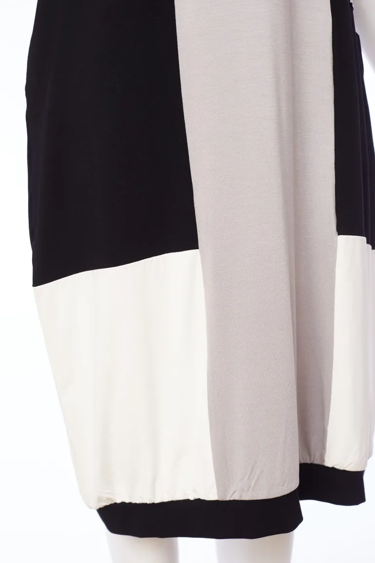 Naya Block Colour Jersey Dress