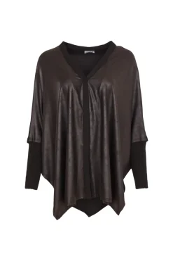 Naya Cardi Shape with Contrast Fabric Cuff
