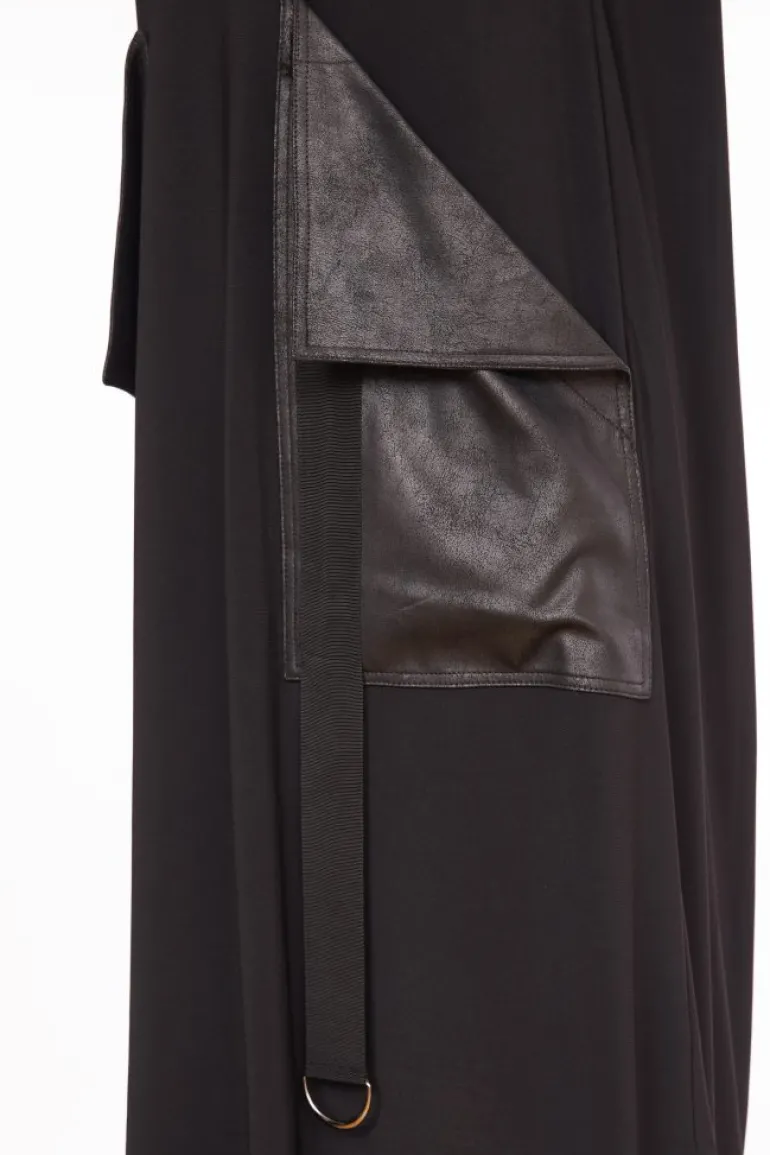Naya Jersey Dress with Oversized Pockets