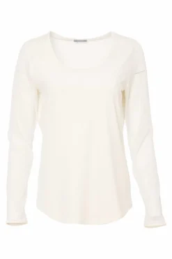 Naya Mesh Sleeve Top NAS25106 Cream