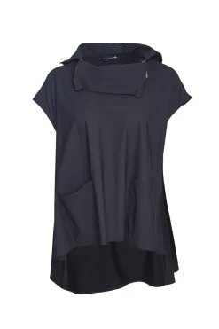Naya Polo Neck Top Navy