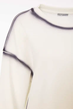 Naya Sweatshirt NAS25126 Cream / Grey