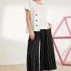 Naya Top with Button Detail NAS25245