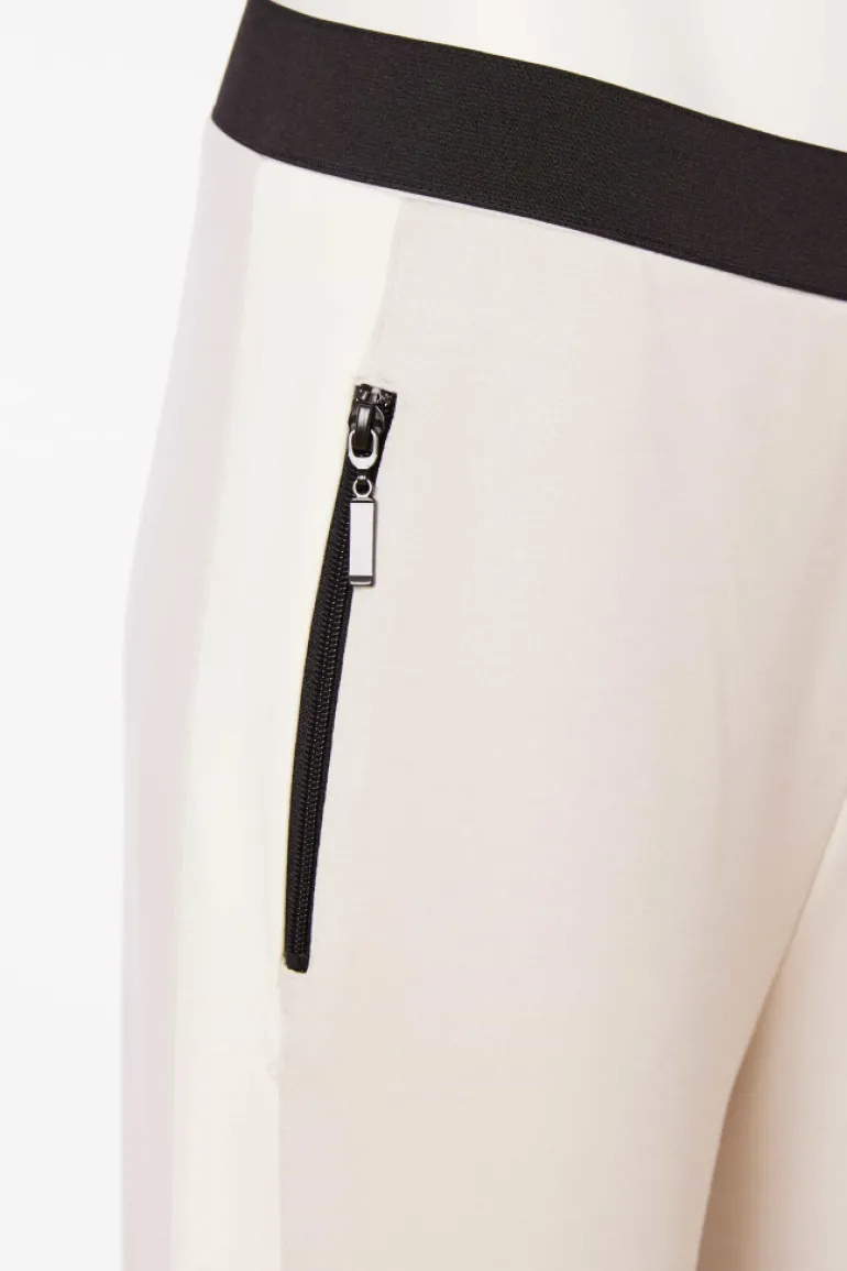 Naya Trousers NAS25293 Sand / Off-White