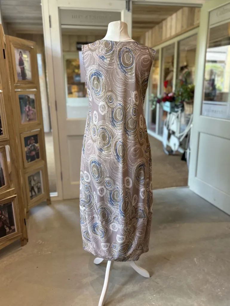 Out of Xile Bell Hem Dress Sand