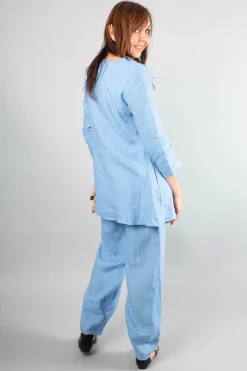 Out of Xile Linen Tunic Sky