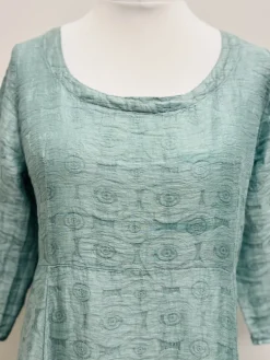 Out of Xile Panel Dress Ocean Green