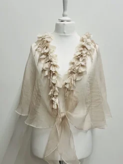 Out of Xile Silk Organza Cape - 4 Colours