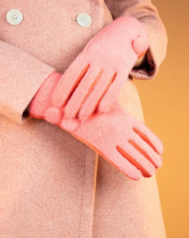POWDER GRACE GLOVES TANGERINE