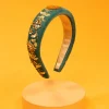 POWDER VELVET HEADBAND TEAL