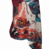 POWDER WATERCOLOUR MR FOX WRAP SCARF