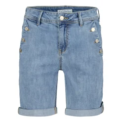 Red Button Bibette Shorts Mid Stone Denim