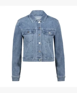 Red Button Jackie Bomber Jacket Mid Stone Used