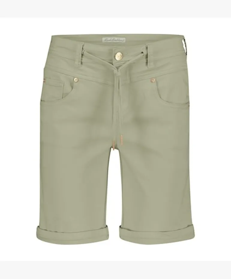 Red Button Relax Short Jog Light Khaki