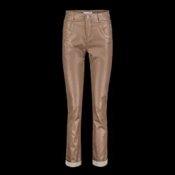 Red Button Sparkle High Rise Jeans Grey Copper