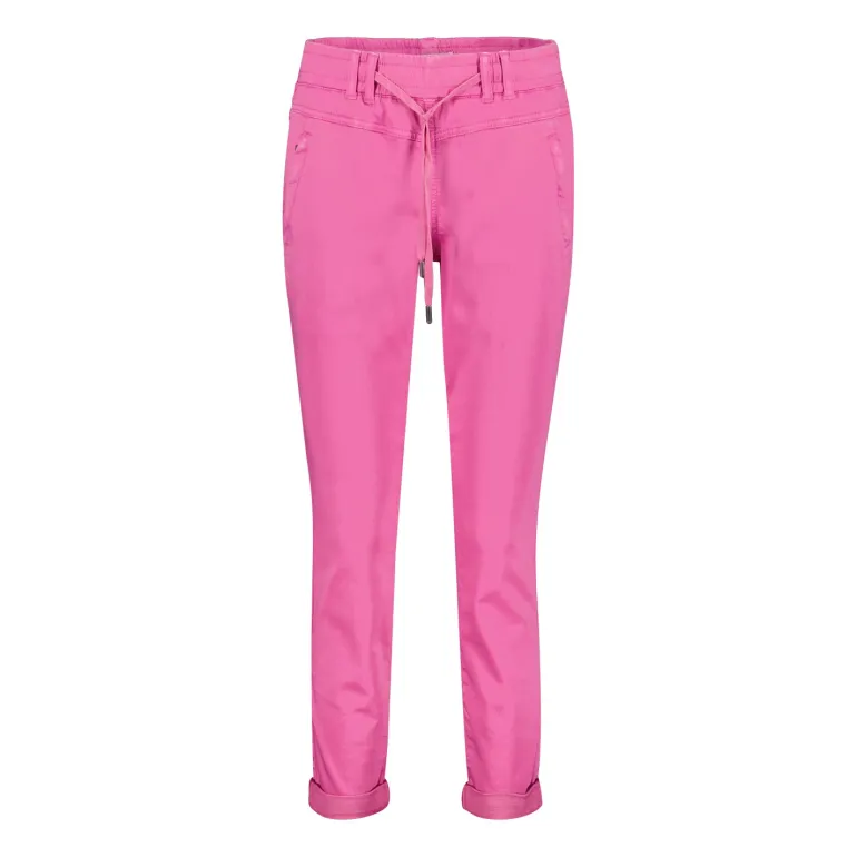 Red Button Tessy Crop Jogger Cyclamen