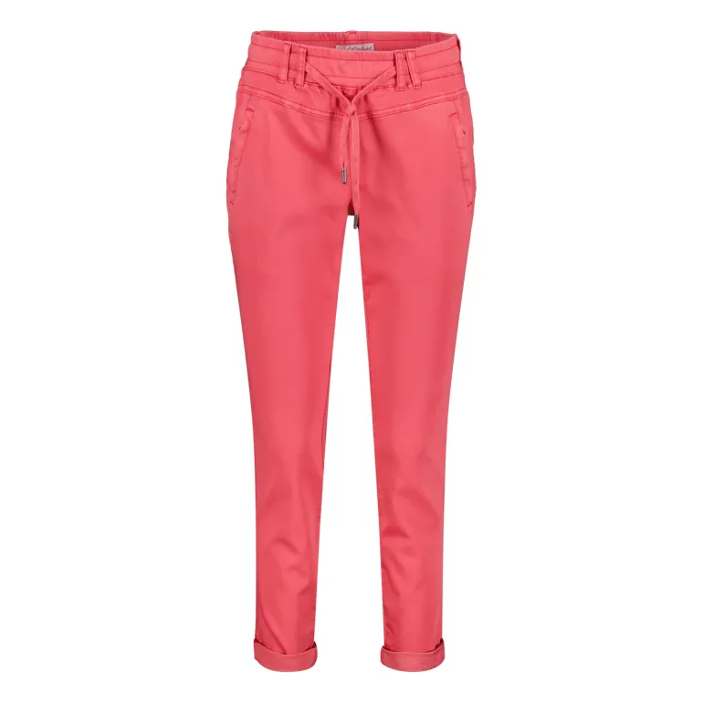 Red Button Tessy Cropped Joggers Coral