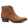 REFRESH ANKLE BOOTS CAMEL