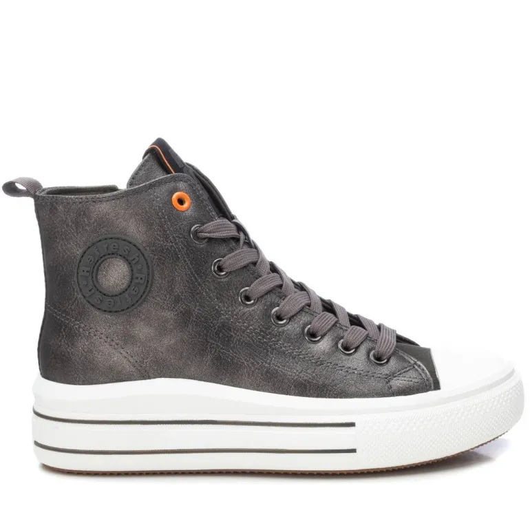 Refresh Grey High Top Trainers