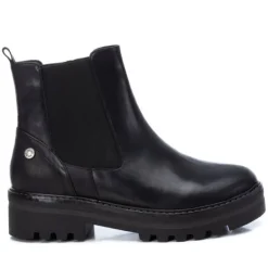 Refresh PU Ankle Boots Black
