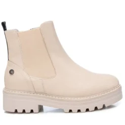 Refresh PU Ankle Boots Ice