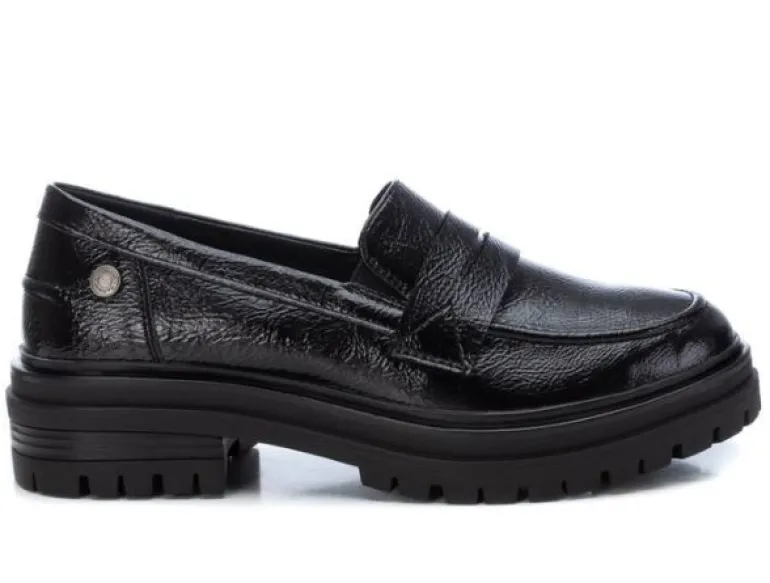 Refresh PU Loafers Black