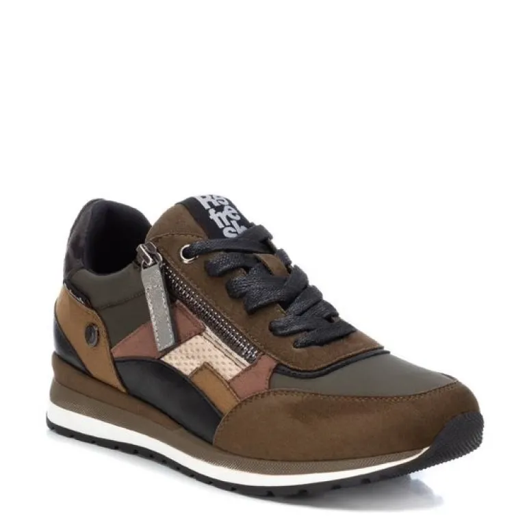 Refresh Textile Combi Trainers Khaki