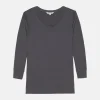 Sandwich Basic Top Almost Black