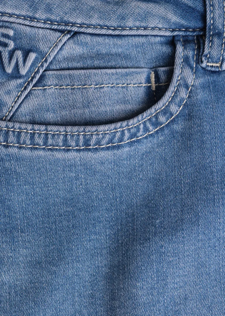 Sandwich High Waisted Turnup Jeans