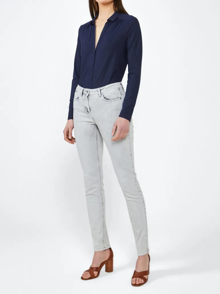 SANDWICH JEANS WASHED GREY