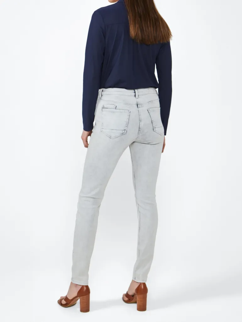SANDWICH JEANS WASHED GREY