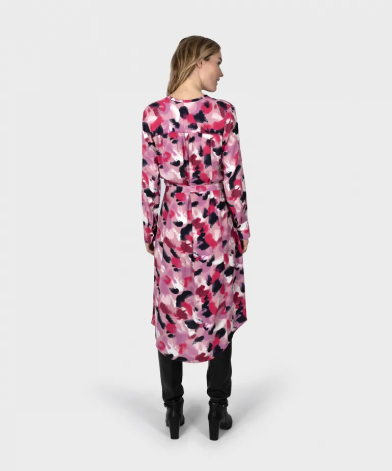 Sandwich Long Woven Dress Foxglove